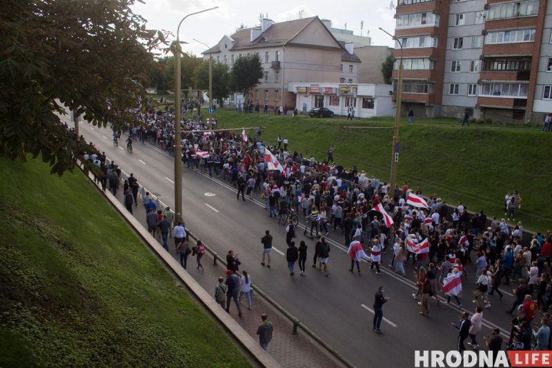 Акция протеста 6 сентября 2020 года.