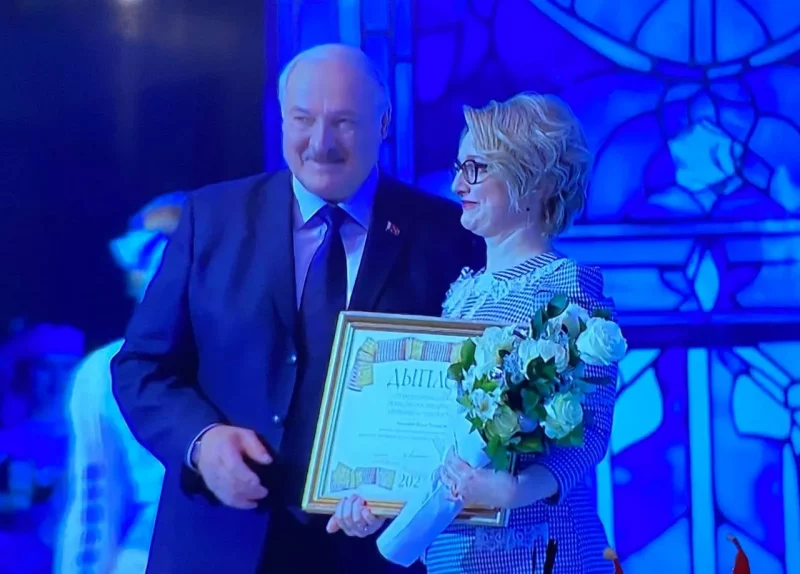 Вольга Багдановіч і Лукашэнка