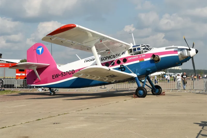 Один из гродненских самолетов Ан-2 в 2019 году. Фото: Anna Zvereva, flickr.com