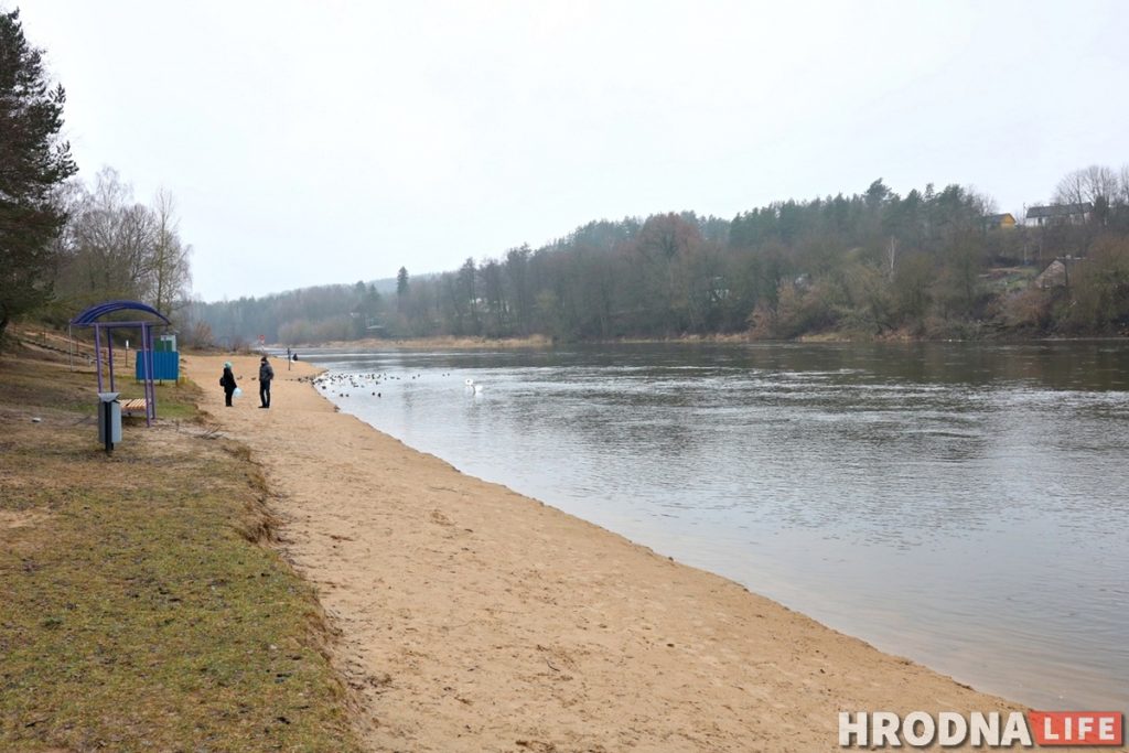 Гарадскія пляжы падрыхтуюць да сезона да канца красавіка