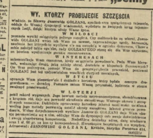 Вольф Месінг і не толькі: якія астролагі і вешчуны дзейнічалі ў Гродне 100 гадоў таму