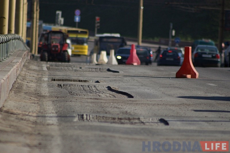 Фотофакт: Как ремонтируют Старый мост в Гродно Фотофакт: Как ремонтируют Старый мост в Гродно