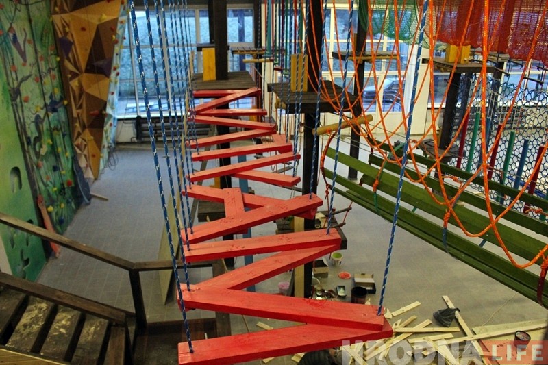 В Гродно готовится к открытию самый большой в Беларуси крытый веревочный парк В Гродно готовится к открытию самый большой в Беларуси крытый веревочный парк