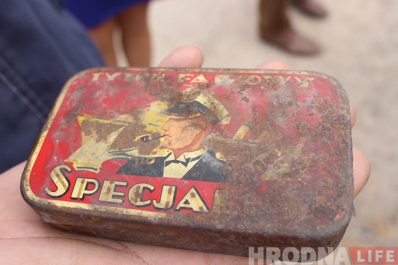 В центре Гродно нашли еврейский клад времен Второй мировой В центре Гродно нашли еврейский клад времен Второй мировой