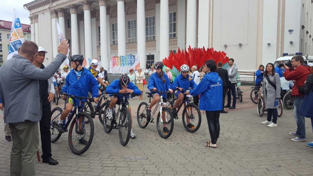 400 велосипедистов проедут из Гродно до Бреста, чтобы поддержать устойчивое развитие