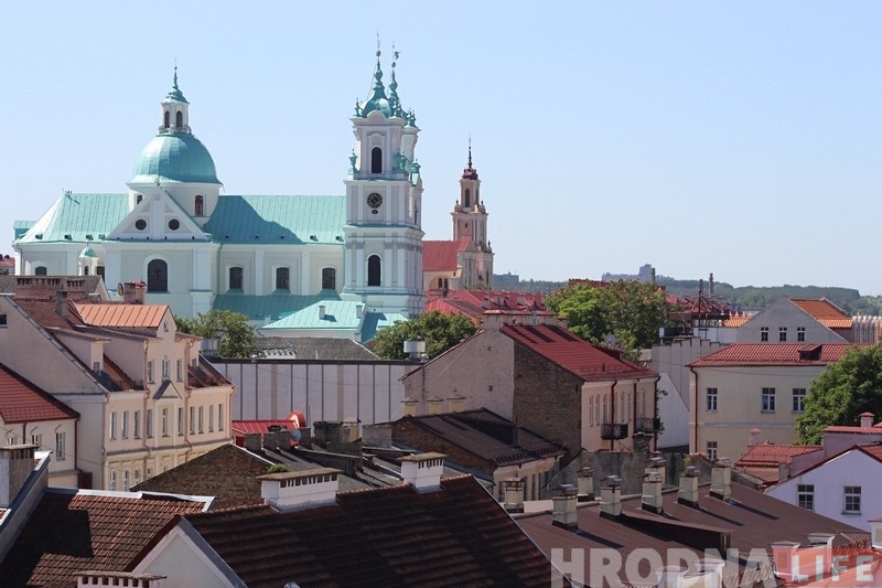 Спешите увидеть! Смотровую площадку на крыше «Немана» открыли на три дня Спешите увидеть! Смотровую площадку на крыше «Немана» открыли на три дня