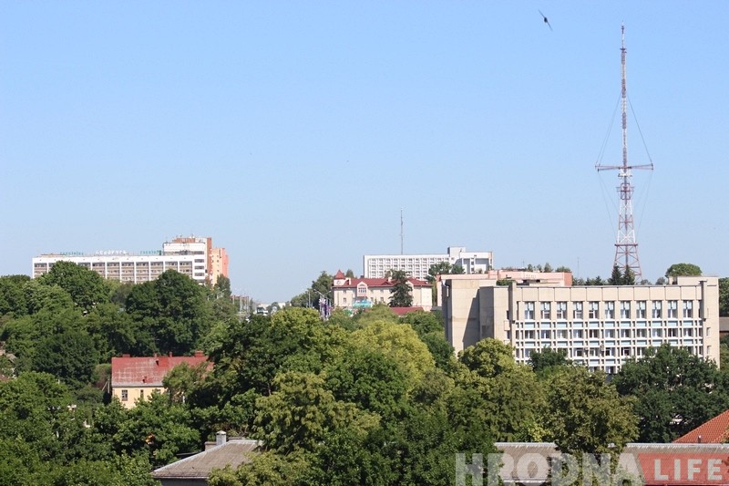 Спешите увидеть! Смотровую площадку на крыше «Немана» открыли на три дня Спешите увидеть! Смотровую площадку на крыше «Немана» открыли на три дня