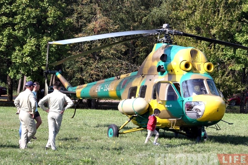 В Гродно на неделю прилетел вертолет. Полетать сможет каждый В Гродно на неделю прилетел вертолет. Полетать сможет каждый