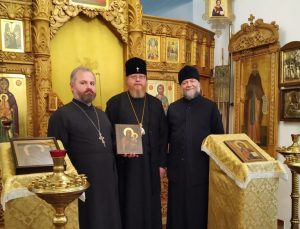 В Гродно вернулась историческая копия утерянной Коложской иконы. Ее привезли из Германии