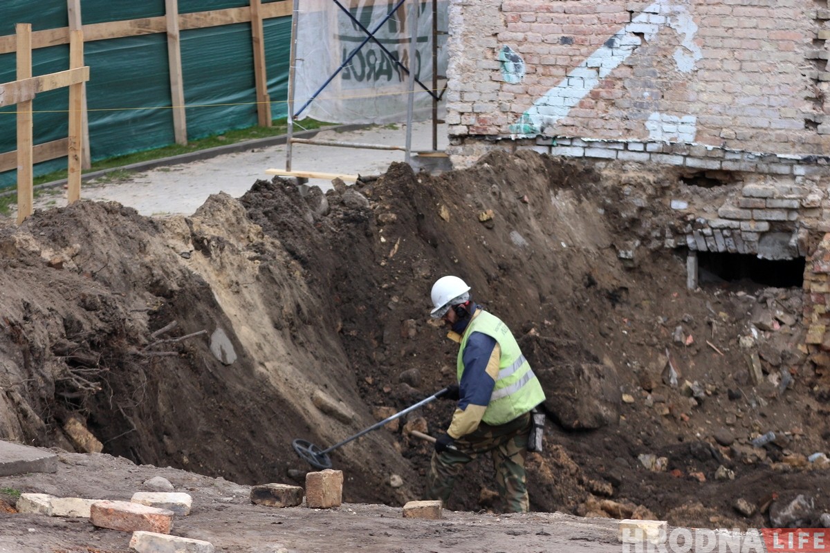 Находки есть: на месте утерянного еврейского квартала в Гродно работают археологи Находки есть: на месте утерянного еврейского квартала в Гродно работают археологи