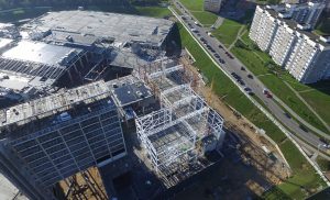 Ночью 31 мая полностью перекроют движение по проспекту Купалы у ТЦ Triniti