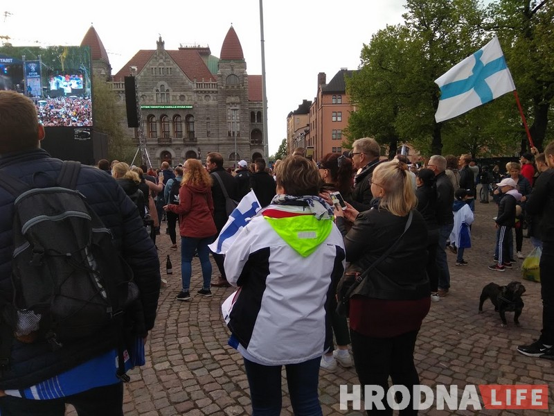 Фотофакт: Что творилось в Хельсинки, когда финские хоккеисты победили канадцев Фотофакт: Что творилось в Хельсинки, когда финские хоккеисты победили канадцев