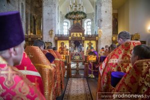 В Борисо-Глебскую церковь вернулась святыня – историческая копия Коложской иконы Божией Матери
