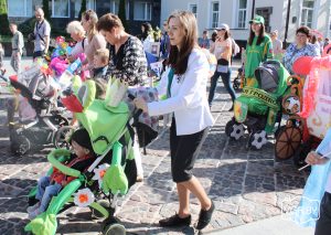В День семьи в центре Гродно пройдёт парад колясок