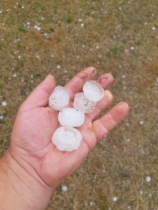 Смотрите, какой град выпал в Ошмянах. Он побил машины Смотрите, какой град выпал в Ошмянах. Он побил машины