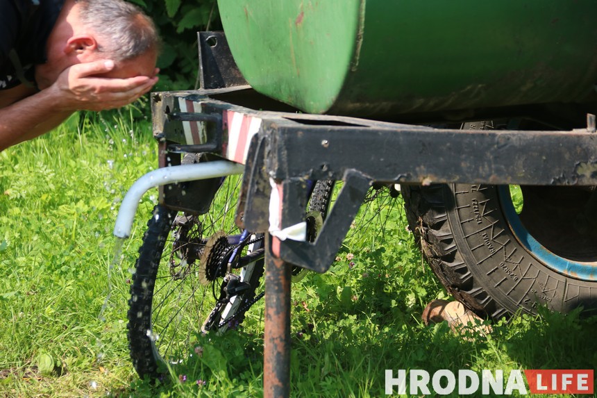 Веломарафон "Суседзі-2019" стартовал на Августовском канале под Гродно