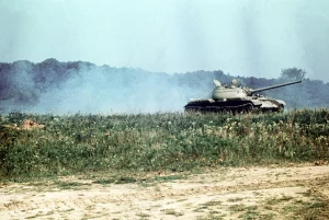Танк Т-54 переехал студентов в Гродно