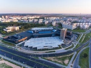 ТРЦ Triniti в Гродно частично сдали в эксплуатацию. Фото изнутри