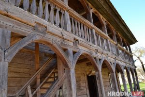 Бывший Бригитский деревянный лямус в Гродно. Фото из архива Hrodna.life