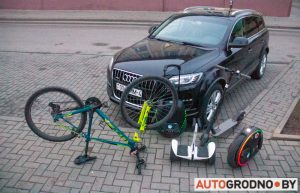 Эксперимент на улицах Гродно: на чем быстрее ехать в час-пик?