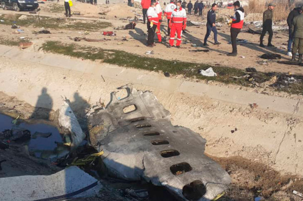 Усе 177 чалавек з борта ўкраінскага самалёта, які разбіўся ў Іране, загінулі. Абноўлена