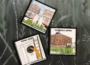 “Кот Горадні”: этномагазин “Цудоўня” сделал попсовые вещи непопсово кот горадні магніты этнакрама Цудоўня