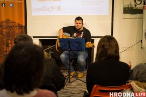 ФОТО: Как в Гродно отметили День родного языка Дзень роднай мовы, дыктоўка, Алесь Дзянісаў