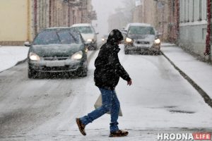 Дождались? В Гродно выпал снег и он уже тает Дождались? В Гродно выпал снег и он уже тает