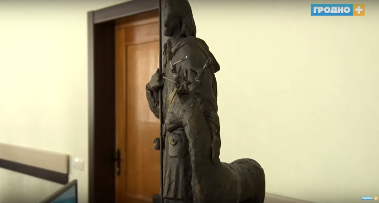 Якім будзе святы Губерт? У Гродне паказалі мяккую мадэль новай гарадской скульптуры