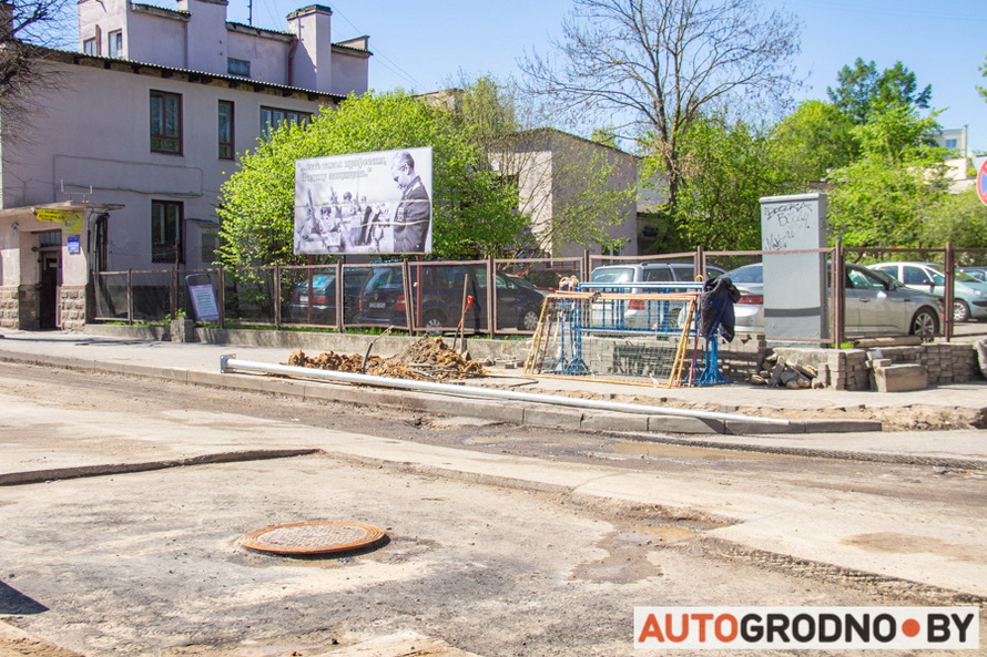 9 траўня адкрыюць рух ад Ажэшкі да Карбышава. Што адбываецца на вуліцы Леніна