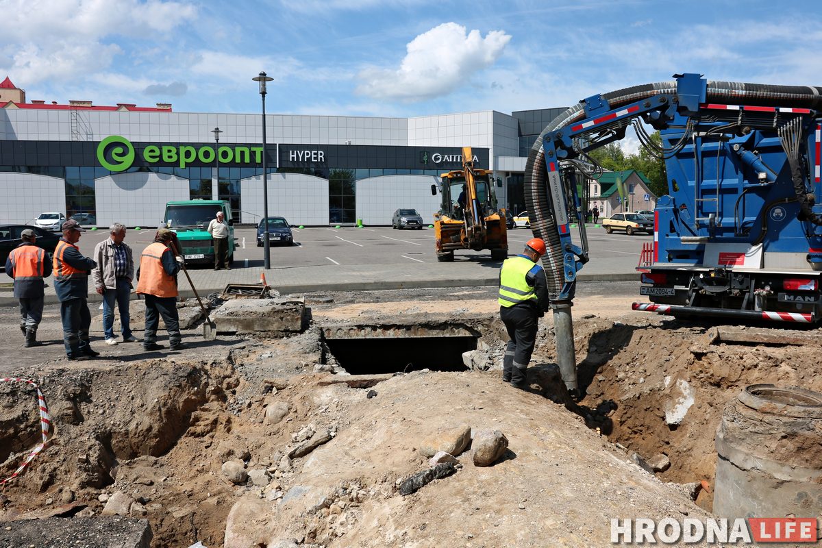 На Ціміразева знайшлі стары вадаправод з падземнай ракой