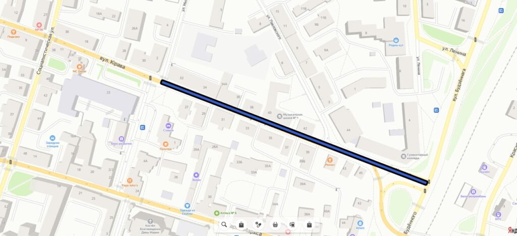 Паменшыцца прапускная здольнасць: частку Кірава ў Гродне перакрываюць на два тыдні