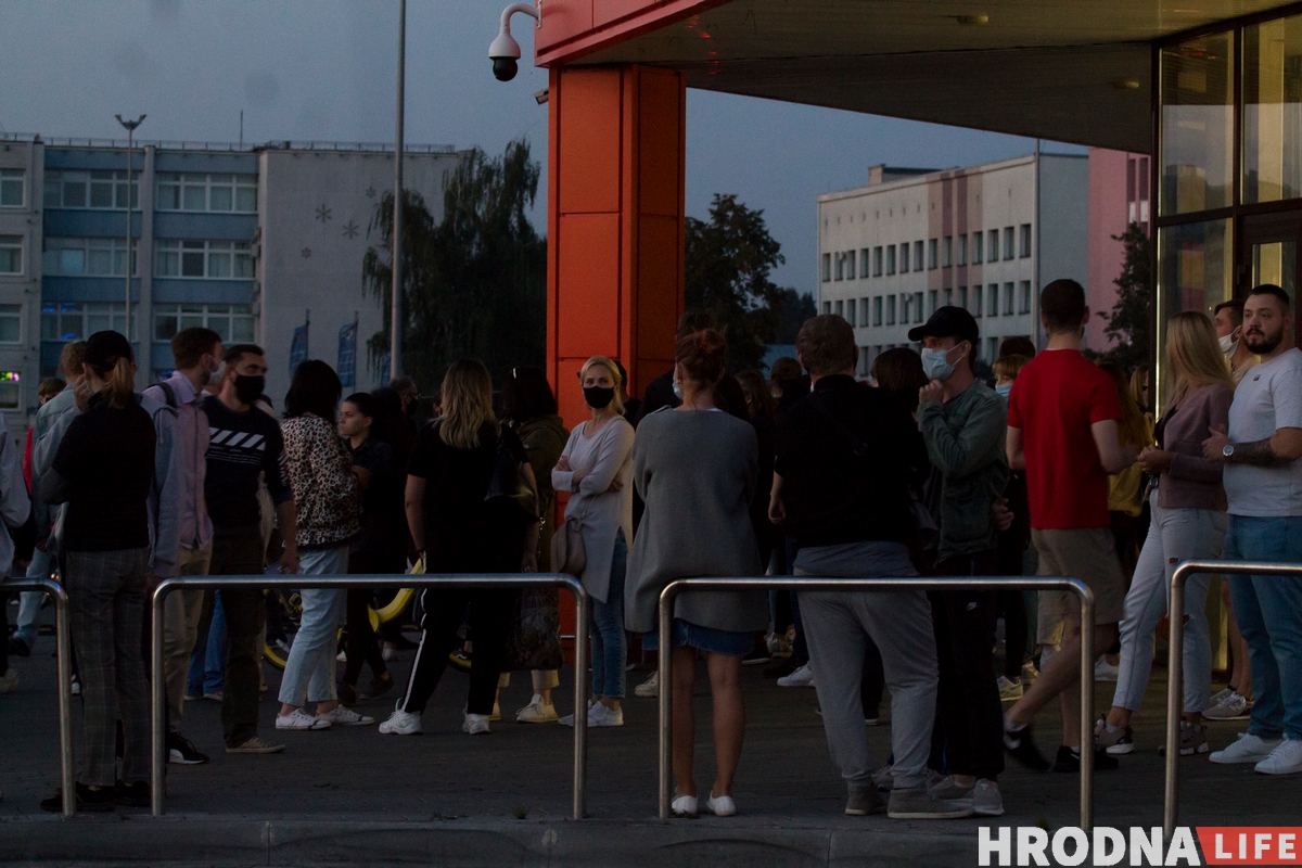 Блокирование дорог, акция студентов и задержания. Гроднецы вышли на улицу после инаугурации президента