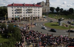 В Гродно на паре задержали студента. Его подозревают в насилии над милиционером
