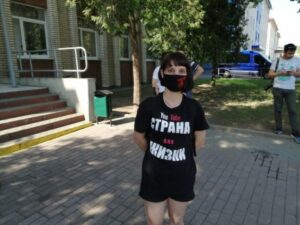 В Гродно задержали активистку "Страна для жизни" Юлию Корначеву. Дома - обыск