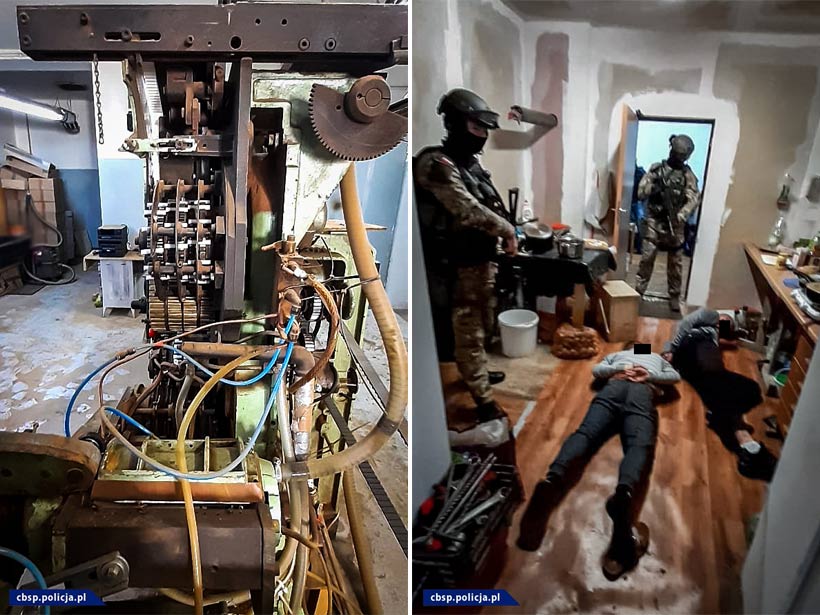 В Польше закрыли нелегальную табачную фабрику, задержаны пятеро белорусов В Польше закрыли нелегальную табачную фабрику, задержаны пятеро белорусов