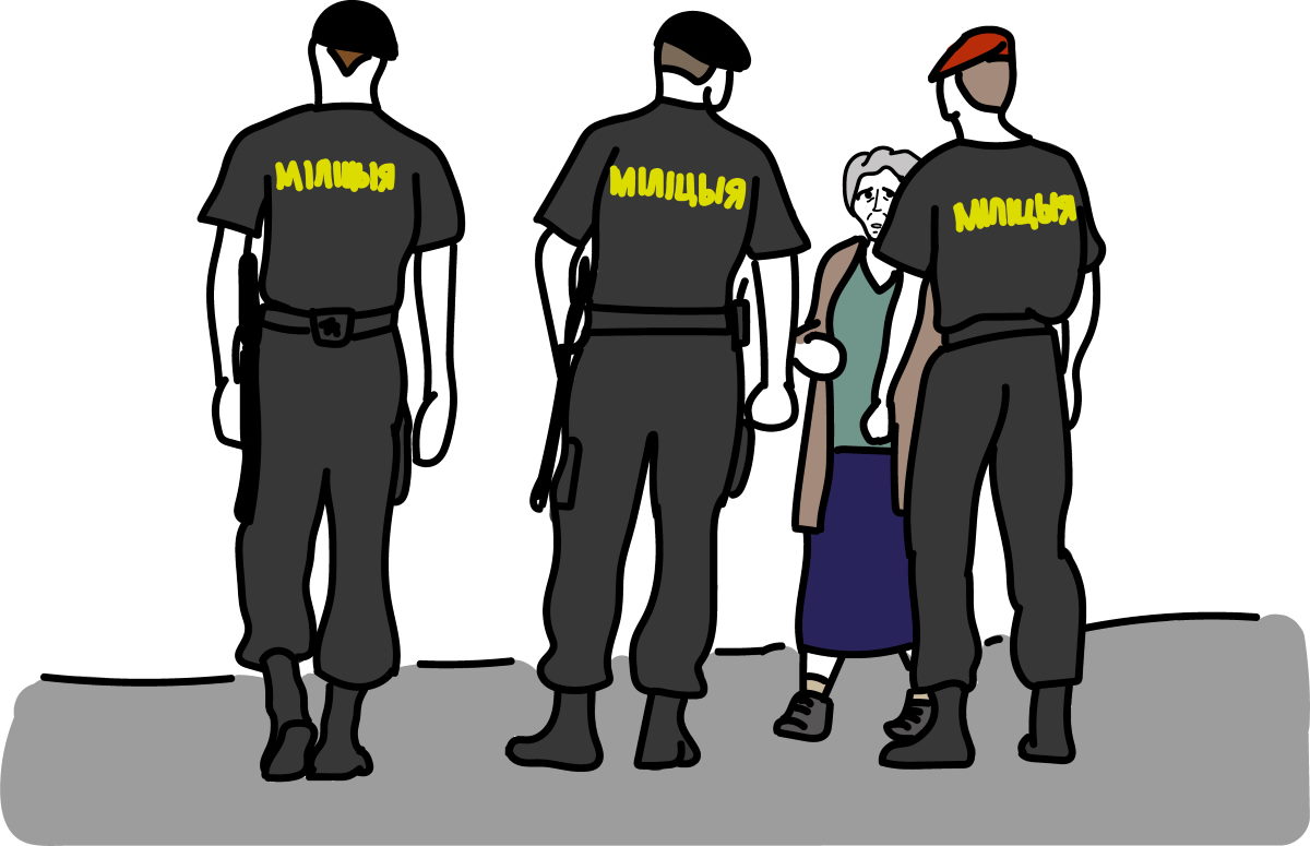 В Литве обнаружили бывшего милиционера из Лиды, который участвовал в репрессиях в 2020 году