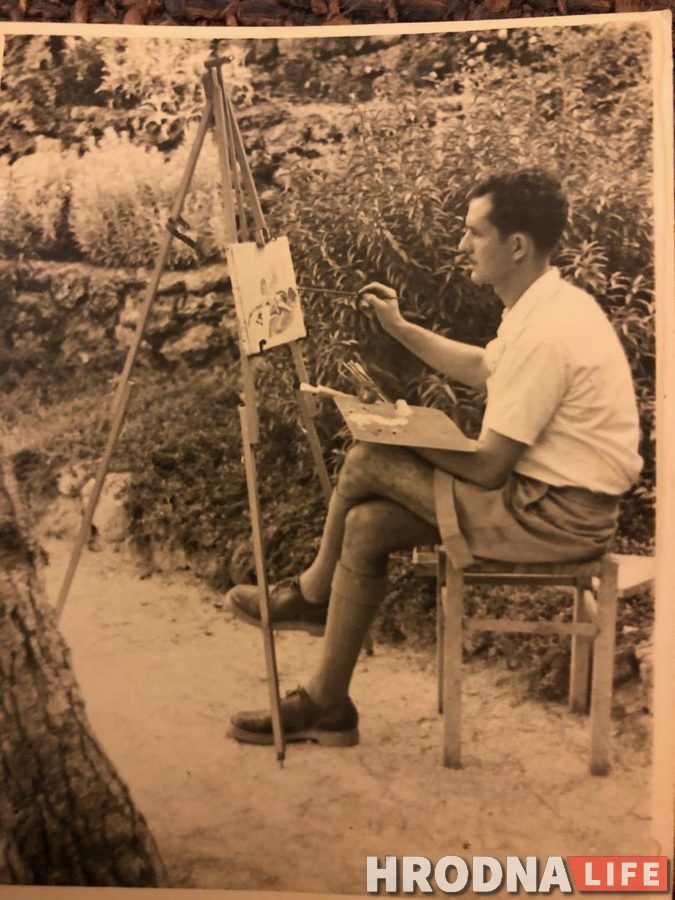 В память о гродненцах: история рисунка, который нарисовал бывший узник гетто Элияху Езерский