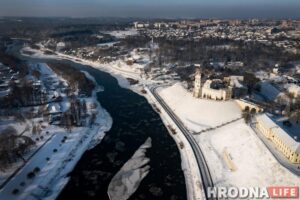 “Хотите строить небоскрёб - проверьте, будет ли он виден от замков”. Историк рассказал, почему новостройки не дают Коложе попасть в Список наследия ЮНЕСКО Гродно. Вид на обновленный Старый замок. Фото: Ирина Варкулевич