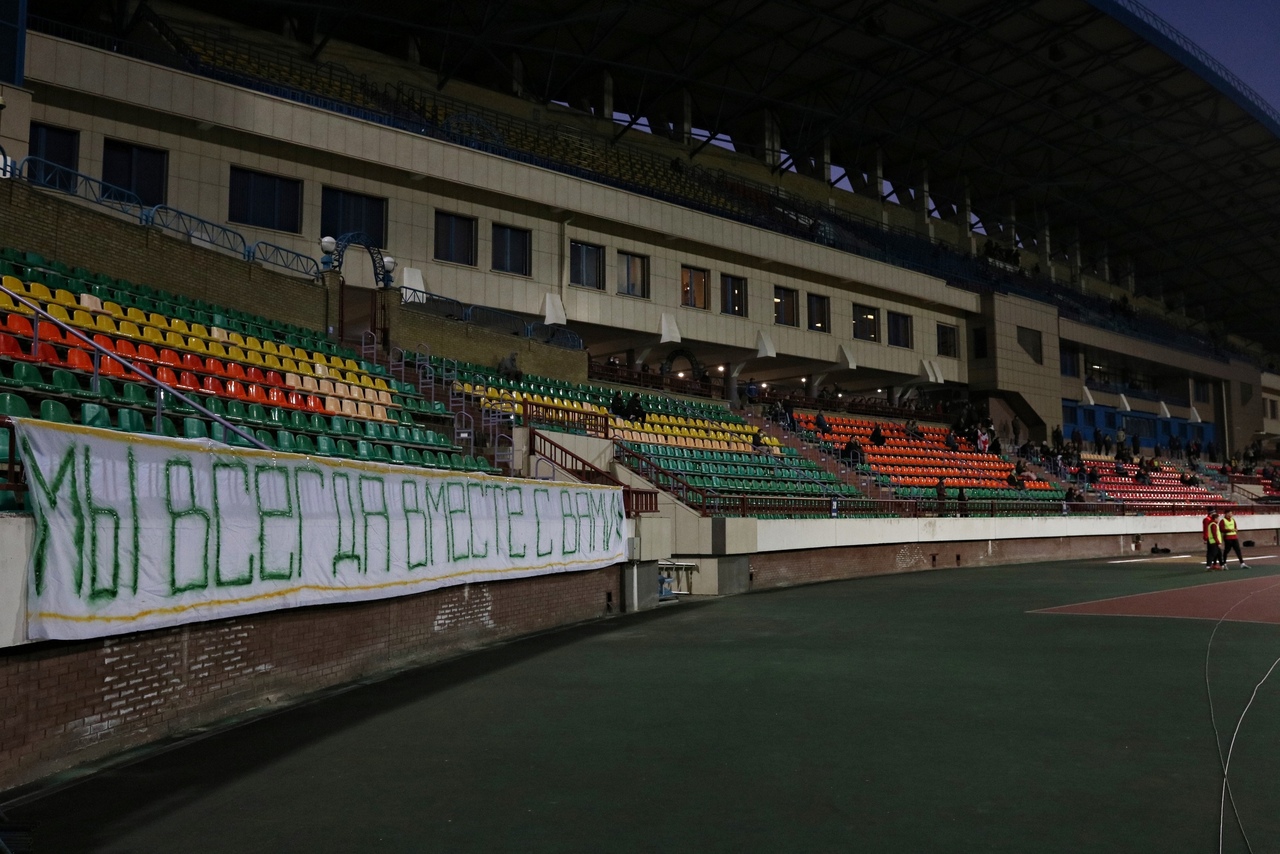 "Да поўнай перамогі народа". Фанаты футбольнага "Нёмана" адмовіліся вяртацца на трыбуны