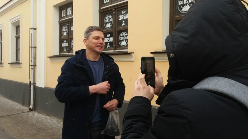 Павла Можейку отпустили после 72 часов задержания