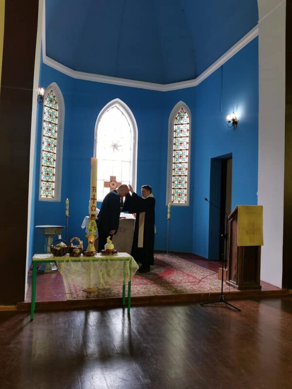 В Гродно привезли резной алтарь для кирхи. Ему более 100 лет