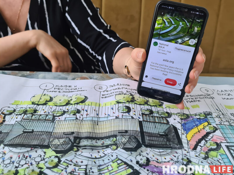 Аранжарэя, дыназаўры і амфітэатр. Што з'явіцца каля палаца Чацвярцінскіх у Гродне