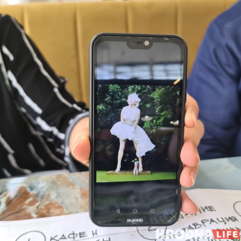 Аранжарэя, дыназаўры і амфітэатр. Што з'явіцца каля палаца Чацвярцінскіх у Гродне