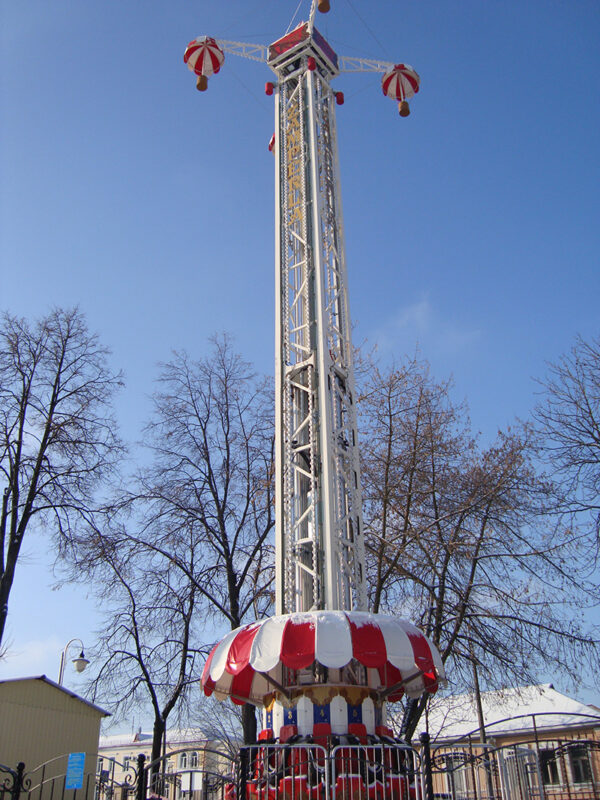 У парку Жылібера з'явіцца новы атракцыён - "Вежа падзення"