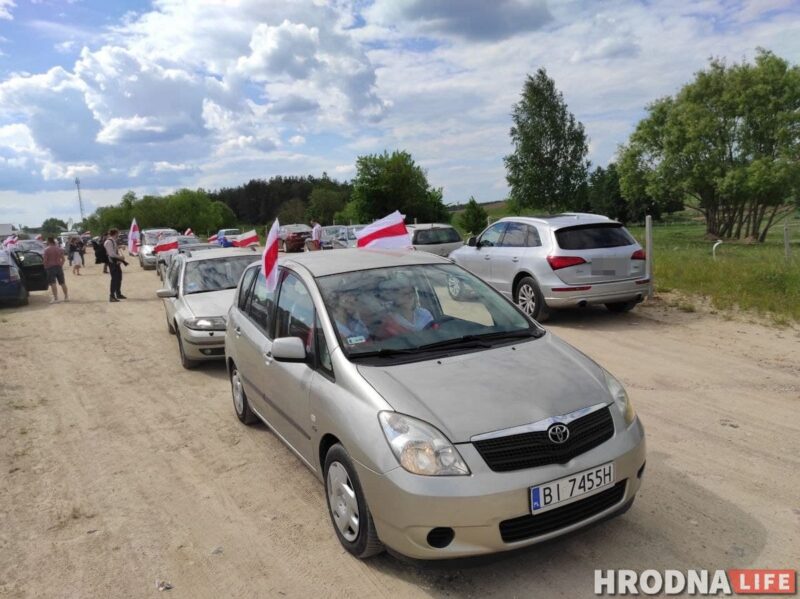 «Освободите политзаключенных и откройте границы». На польско-белорусской границе начался палаточный митинг