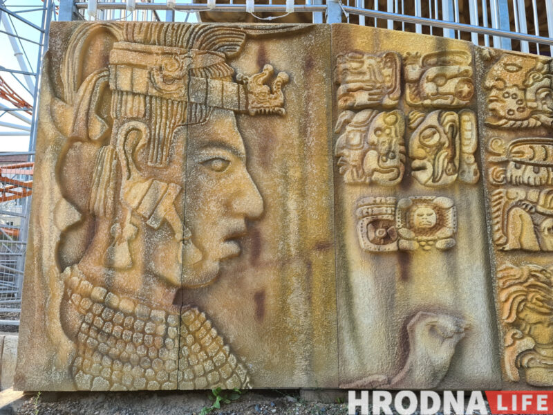 Амерыканскія горкі ў стылі мая: атракцыёнам у парку Жылібера мяняюць выгляд