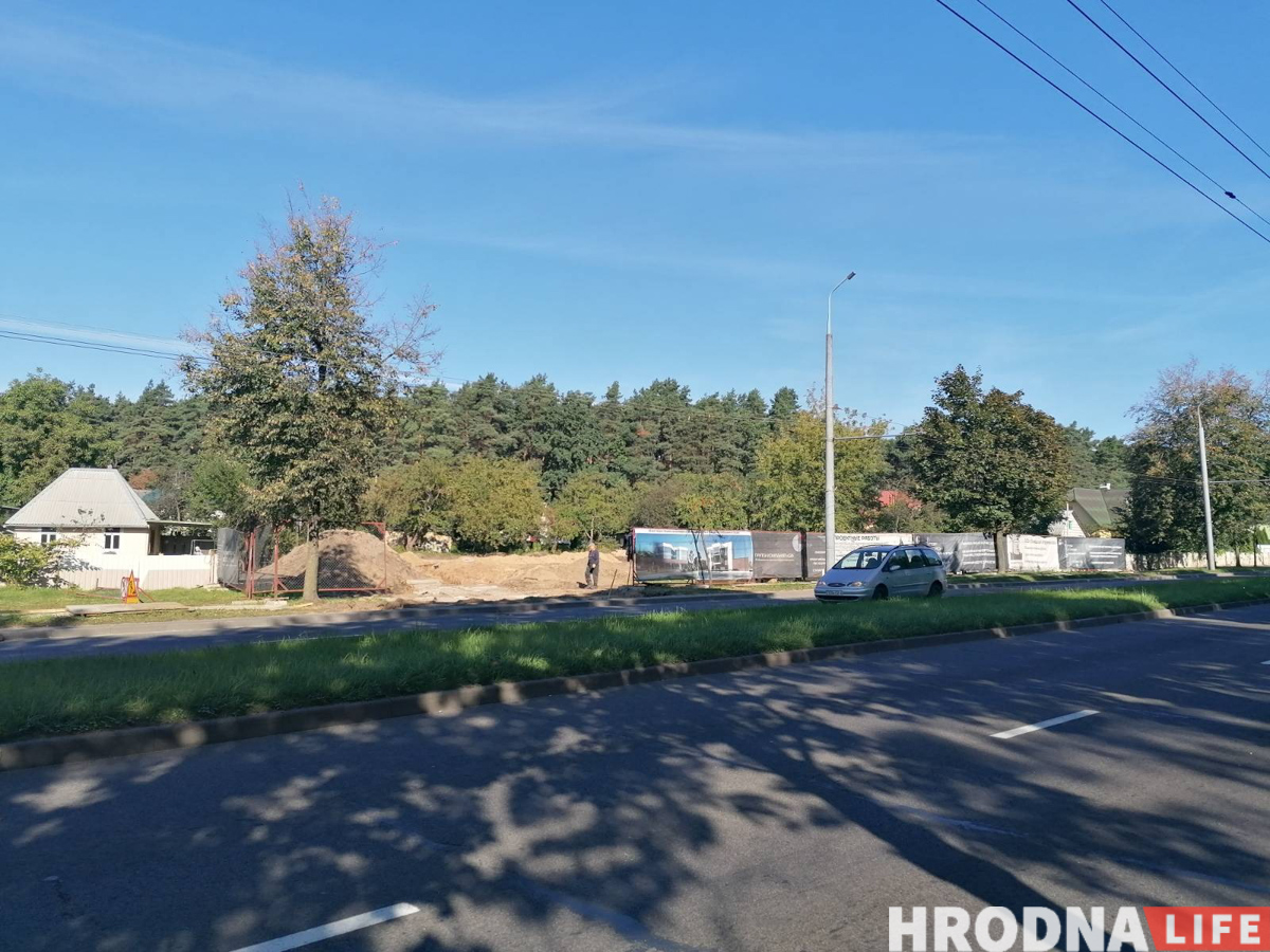 У Гродне каля Пышкоў пабудуюць бізнес-цэнтр з рэстаранам