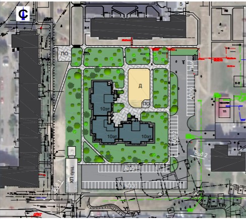 Уплотнение в Гродно: на Девятовке построят дом, на Поповича – торговый центр