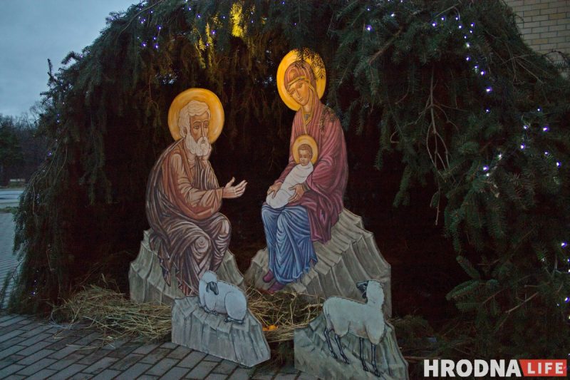 Как украсили гродненские храмы перед православным Рождеством